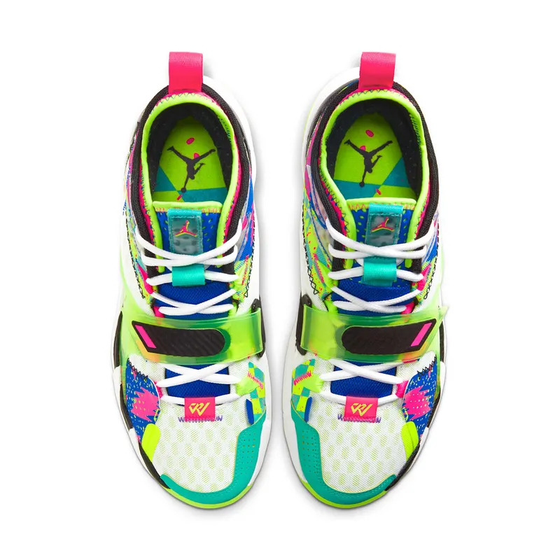 Jordan Why Not Zer0.3 LA Born White/Racer Pink-Ghost Green-Black (CD3003-102/CD3002-102)