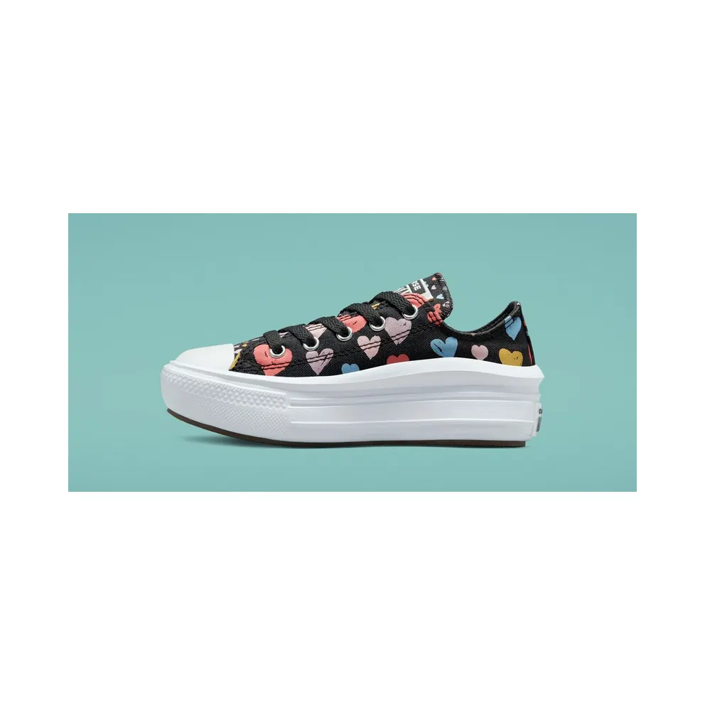 Converse Hearts Chuck Taylor All Star Move Storm Wind/Storm Wind/Weiß (371591C)