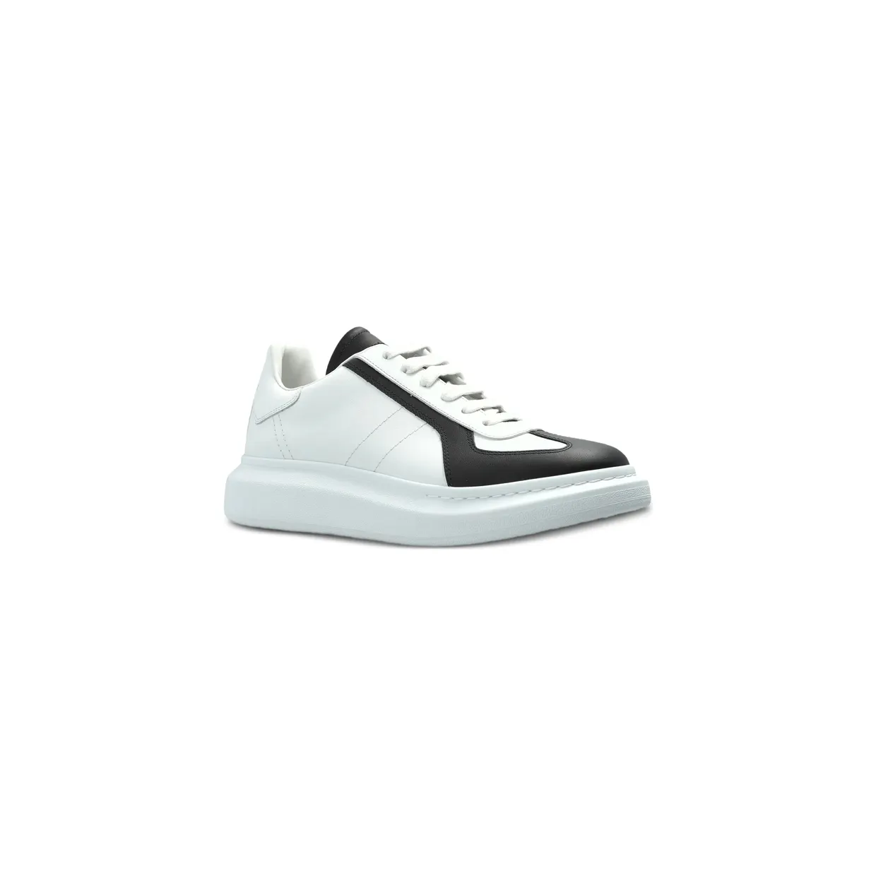 Alexander Mcqueen Oversized Lace-up Low-top “White/Black” (807882 WIAIK 9061) (2)