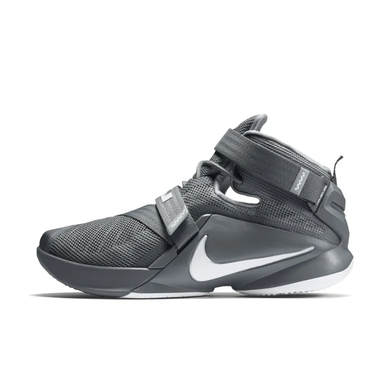 Nike LeBron Soldier 9 Cool Grey White Cool Grey/White-Wolf Grey (749417-003)