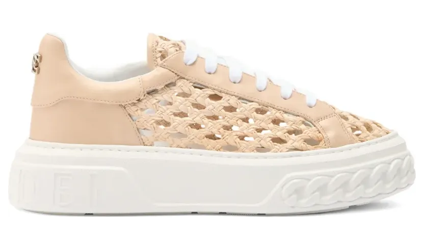 Casadei Versilia Off Road sneakers met plateauzool – Beige (2X951V0201C1967)