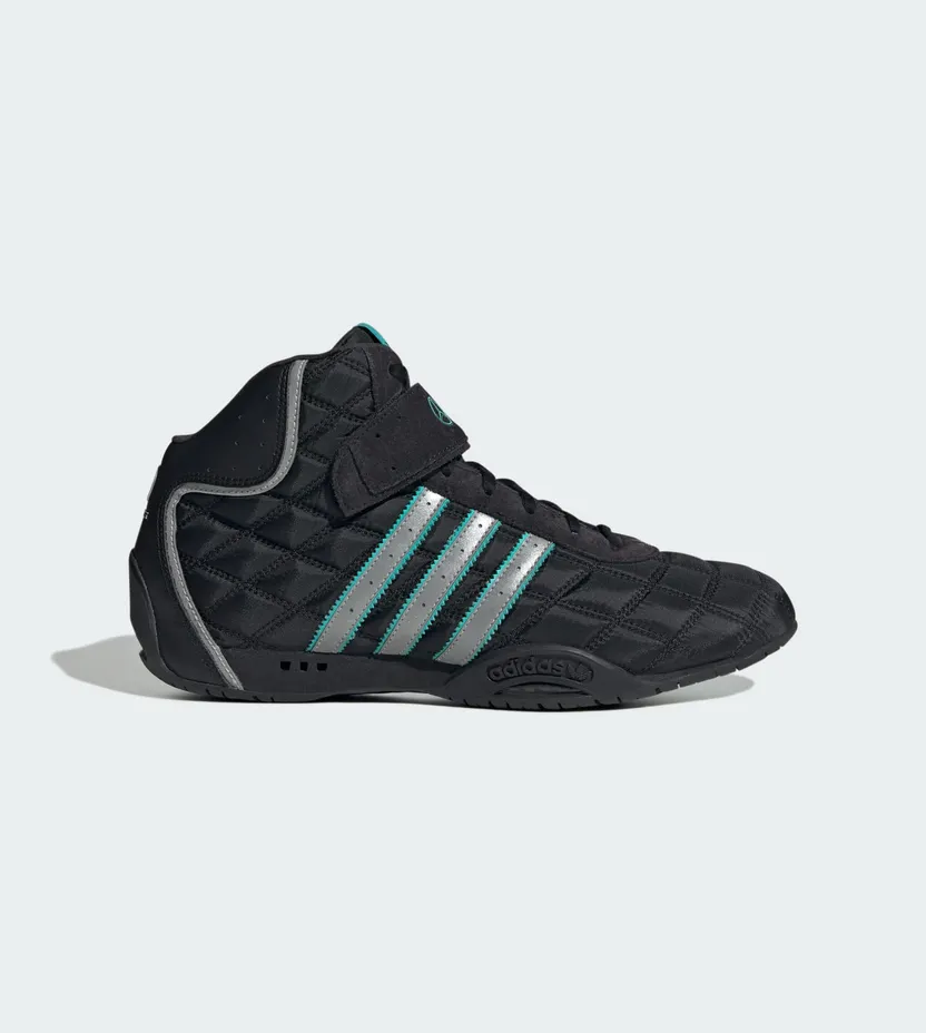 Adidas ADIRACER HI MERCEDES AMG PETRONAS F1 TEAM SCHOENEN Core Black / Core Black / Silver Metallic (JR4547)