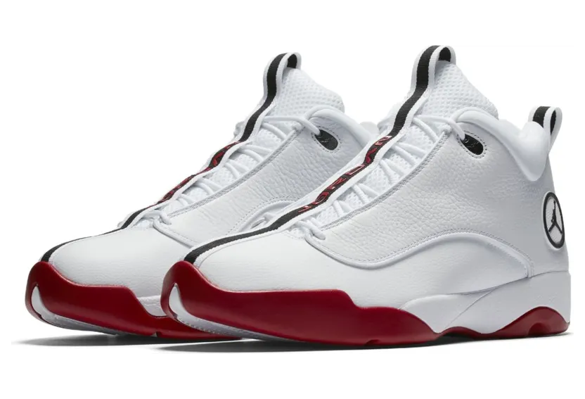 Jordan Jumpman Pro Quick White Black Gym Red