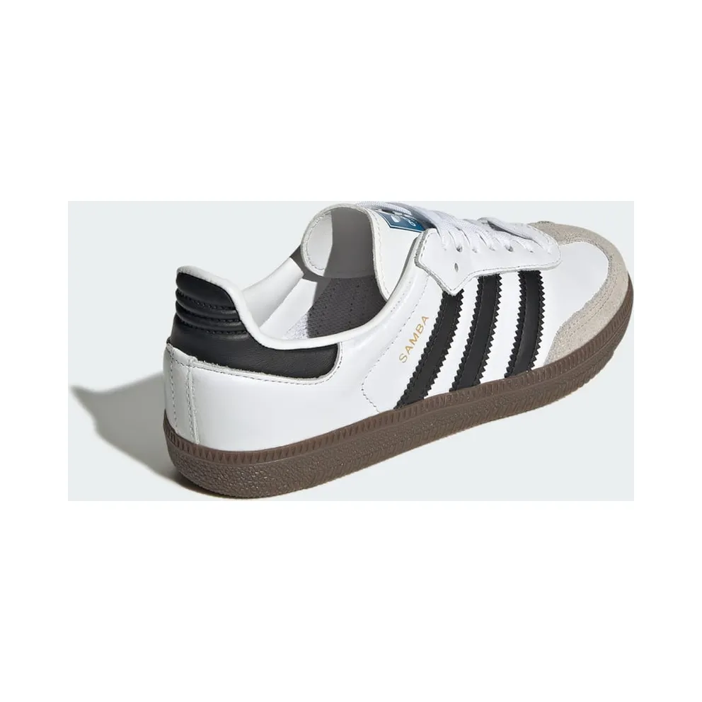 Adidas Samba OG Kids Cloud White / Core Black / Gum (IE3677)