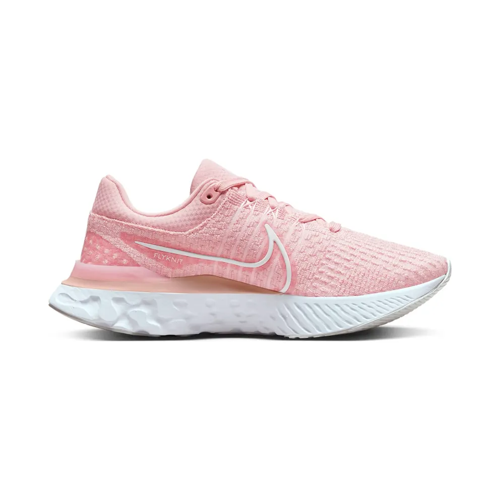 Nike React Infinity Run Flyknit 3 Road Running Pink (DD3024-600)