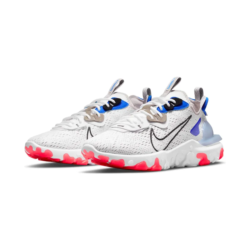 Nike React Vision “White / Racer Blue / Bright Crimson / Black” (CD4373-104)