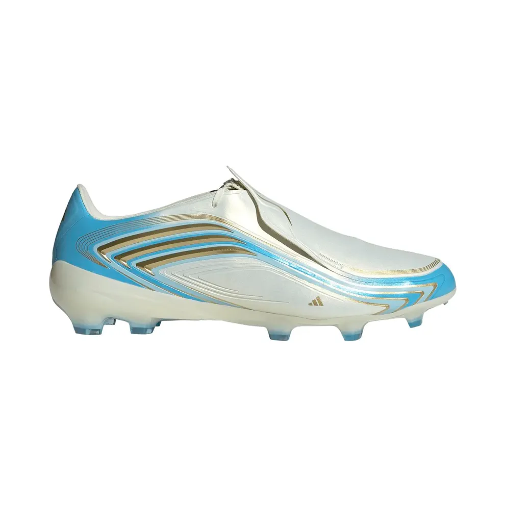 adidas F50 Messi Pro Firm Ground Football Boots “Ivory / Semi Blue Burst / Icey Blue” (IH1899)