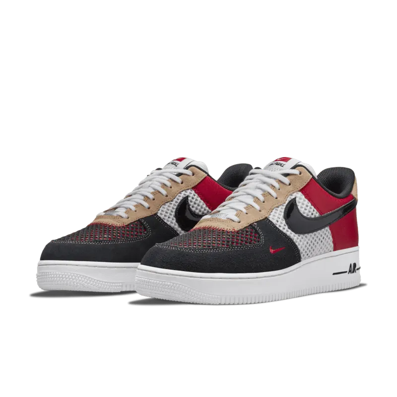 Nike Air Force 1 Low ’07 LV8 Gym Red Black Hemp (DO6110-100)