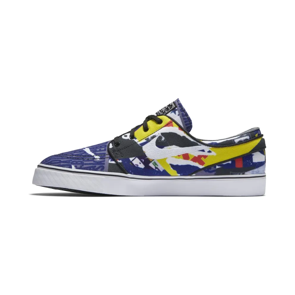 Nike SB Stefan Janoski Canvas Rip Reveal Black/White-Black-White (705190-001)