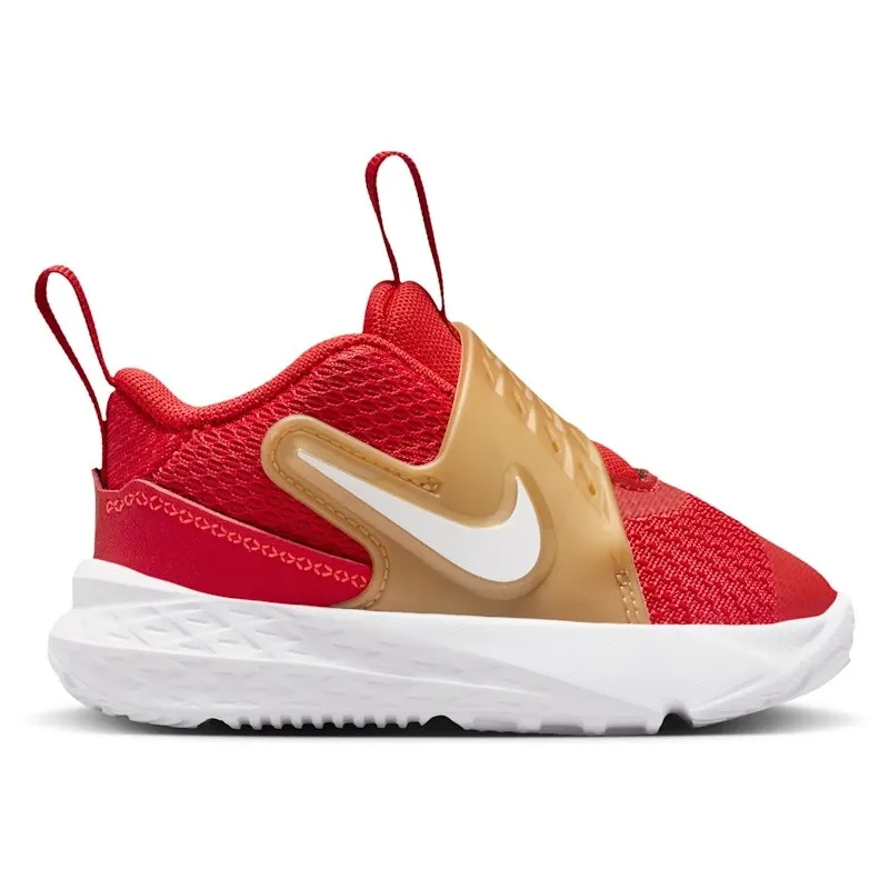 Nike Team Hustle D 12 University Red Metallic Gold (HF6281-603)