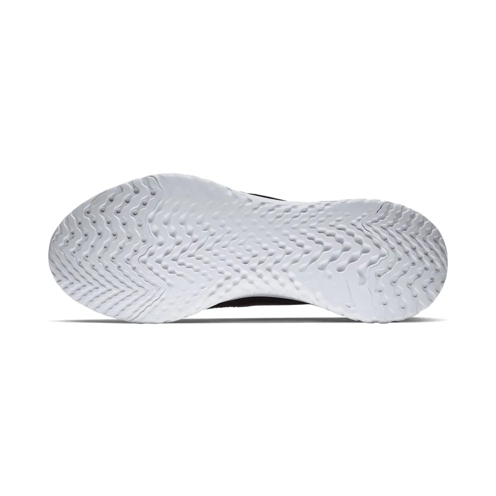 Nike Epic React Flyknit 2 Black White Black/Black-Gunsmoke (BQ8928-002)