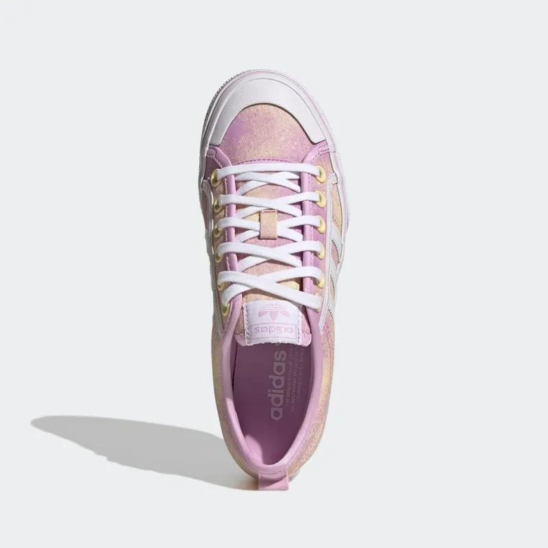 Adidas Nizza Platform Bliss Lilac / Cloud White / Almost Yellow (GY9476)