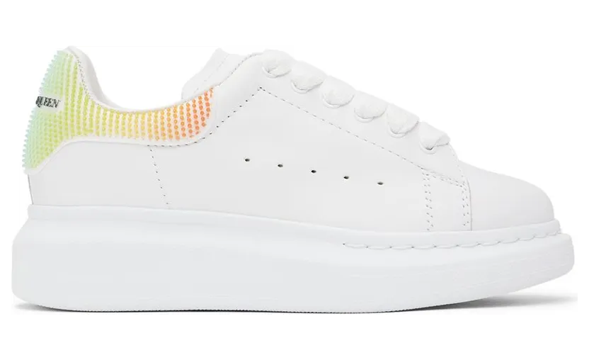 Alexander McQueen Kids White Oversized 9035 White/Multi (710102WIAHQ)