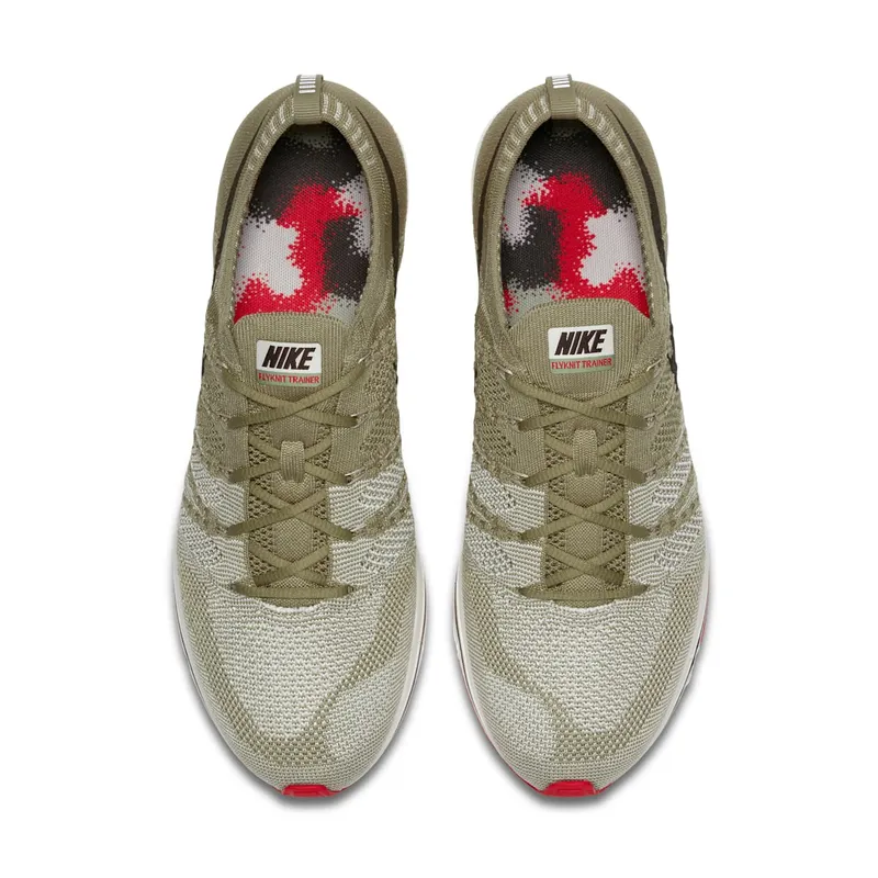 Nike Flyknit Trainer Neutral Olive Neutral Olive/Velvet Brown-Sail (AH8396-201)