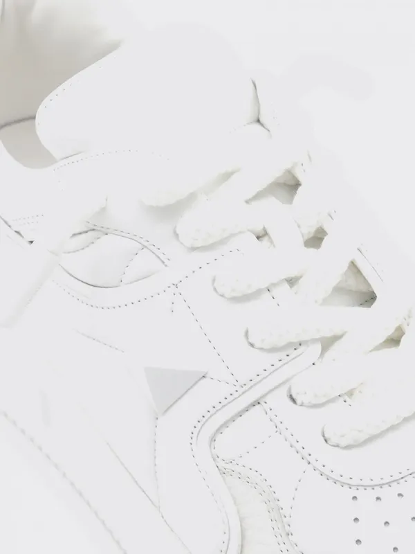 Valentino garavani One Stud XL Low Top Sneakers in Nappa Leather White (S0G37XTM0BO) (3)