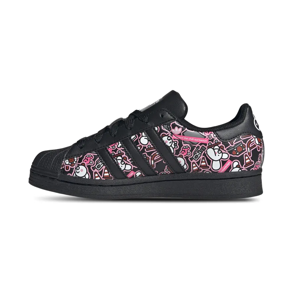 Adidas Superstar GS “James Jarvis Core Black Cloud White” (IE0252)