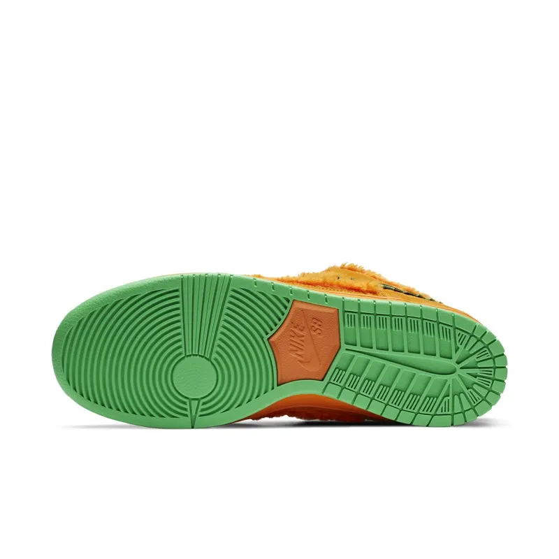 Nike SB Dunk Low Grateful Dead Bears Orange Bright Ceramic/Green Spark (CJ5378-800)