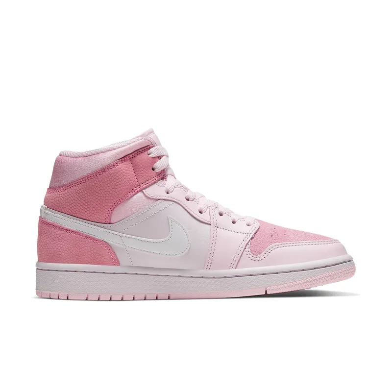 Air Jordan Womens Nike AJ I 1 Mid ‘Digital Pink’ (2020) (CW5379-600)