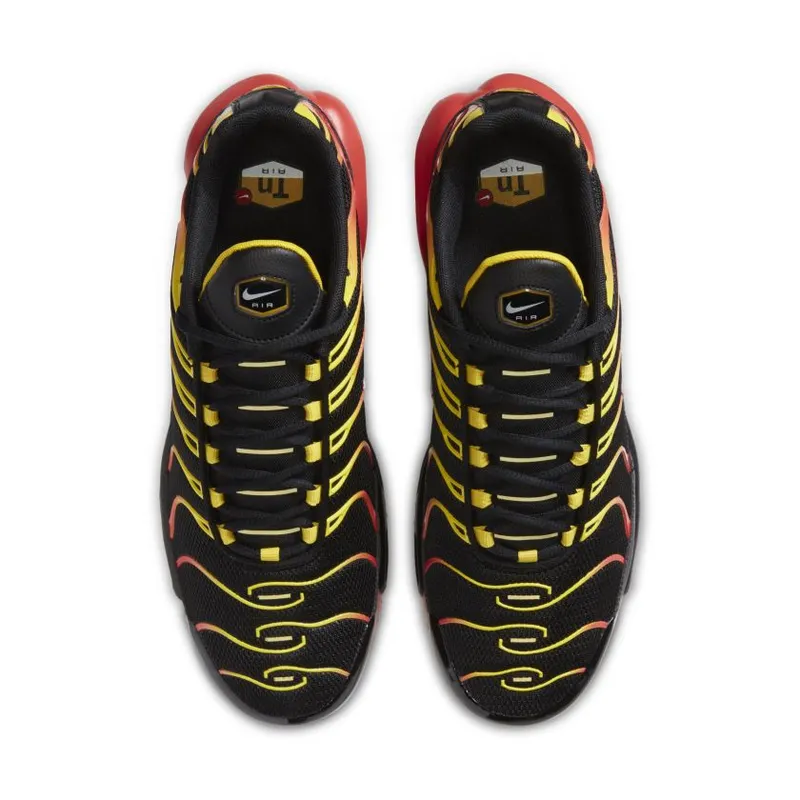 Nike Air Max Plus Gradient Black Red Yellow Black/Habanero Red-White-Yellow (CZ9270-001)