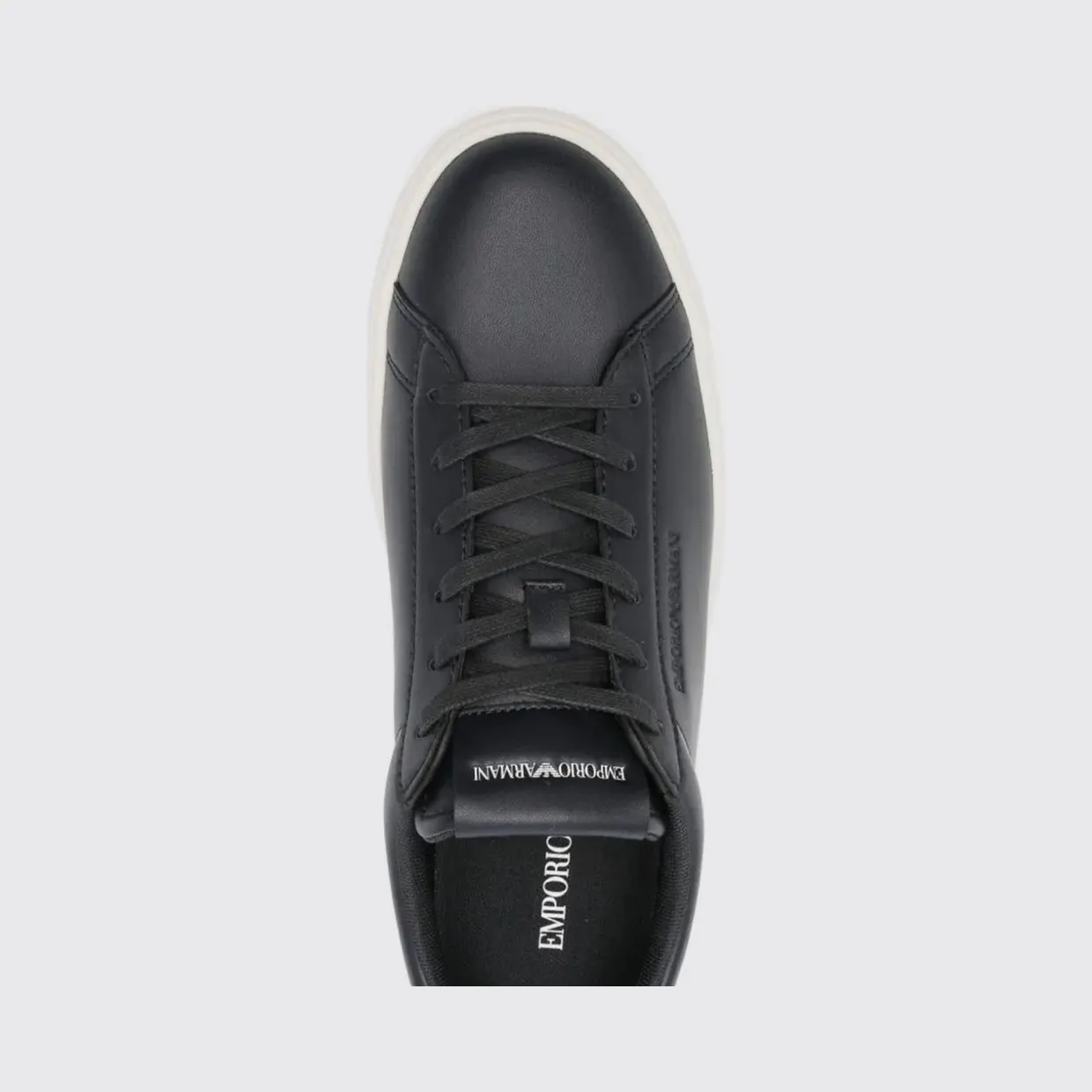 Emporio armani Leather Sneakers Blue (EM004783AF20004U8139) (3)