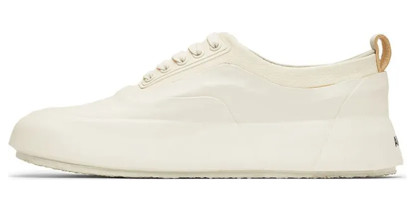 AMBUSH Off-White Leather Sneakers (BWIA002S22MAT0010100) (3)