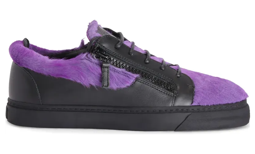 Giuseppe Zanotti Frankie Sneakers mit doppeltem Reißverschluss – Schwarz (RU00129K57)