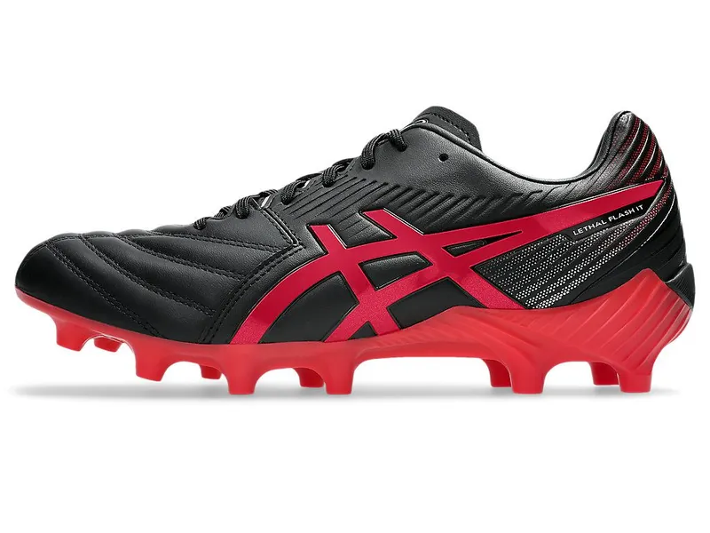ASICS LETHAL FLASH IT FF 3 “Black / Speed Red” (1111A256-006)