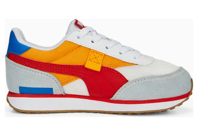Puma Future Rider Splash Wit/Rood (381855-11)