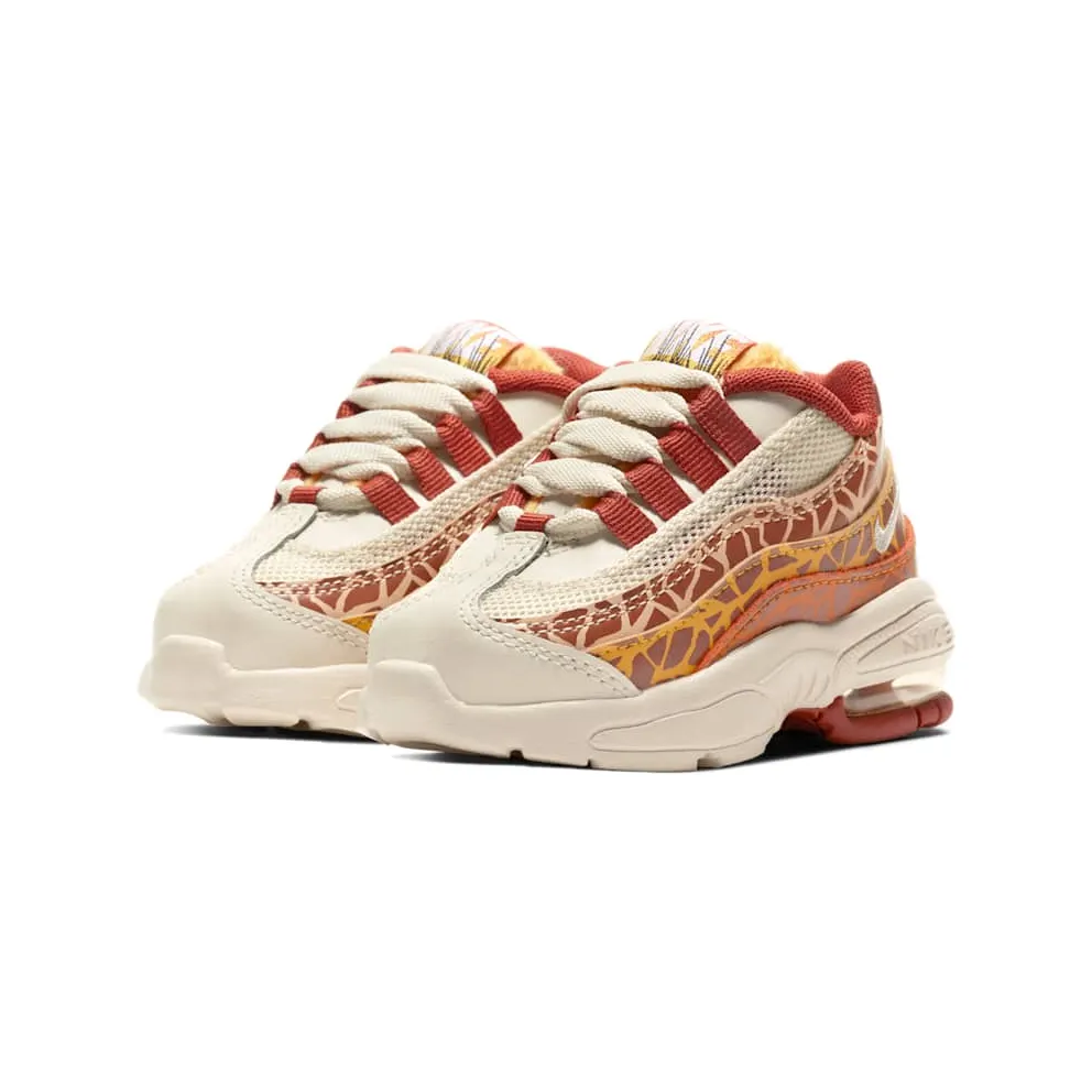 Nike Air Max 95 Giraffe (TD) Light Cream/Russet-Rugged Orange-Pollen Rise (CU4680-200)
