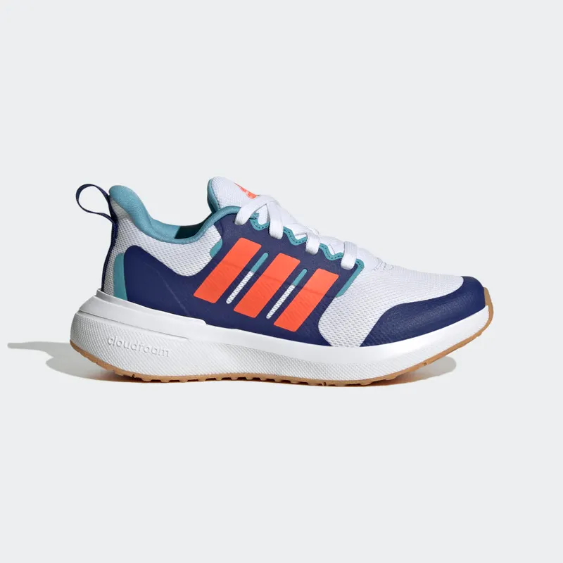 Adidas Fortarun 2.0 Cloudfoam Sport Running Lace Cloud White / Solar Red / Victory Blue (HP5441)