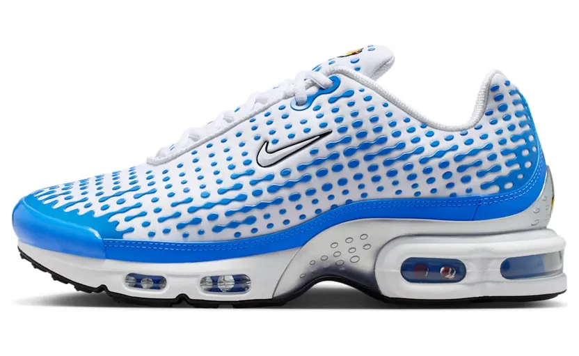 Nike Air Max Plus VII – “White / Blue Crystal / Metallic Silver / White” (HQ2197-101)