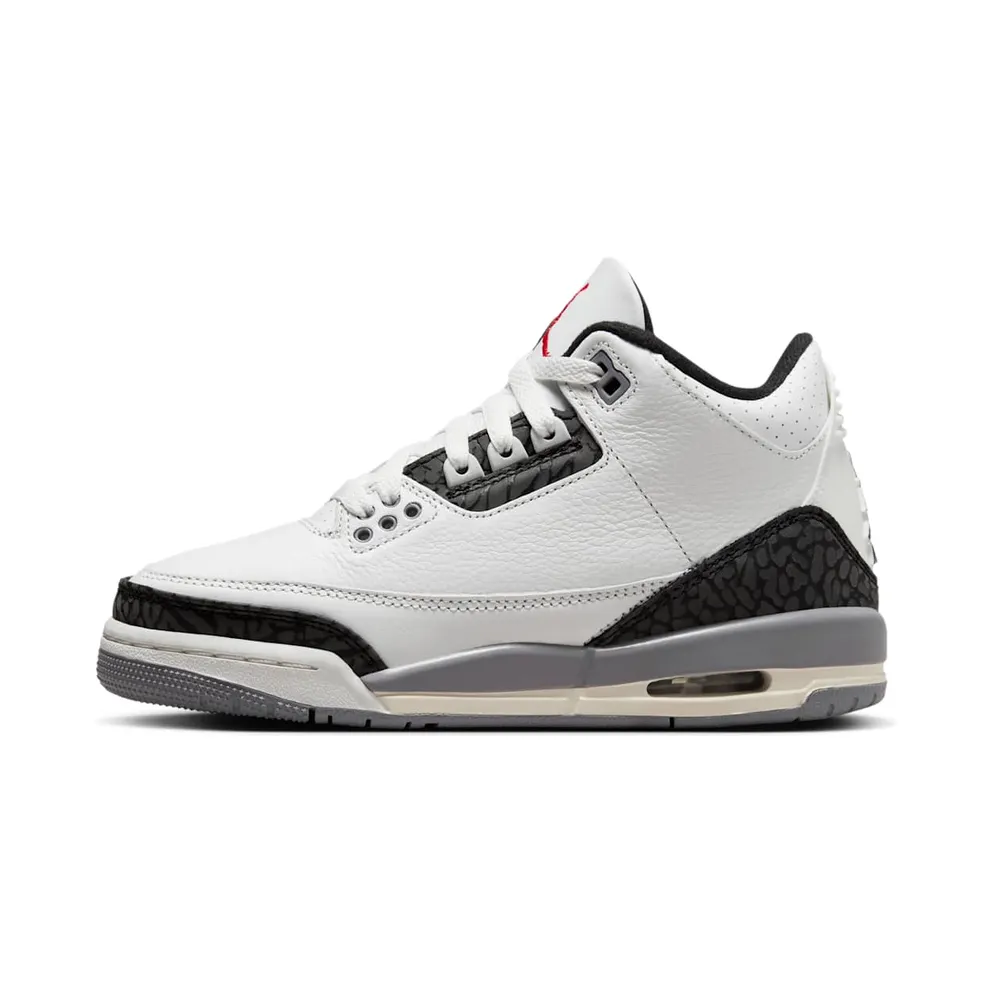 Air Jordan 3 Retro “Cement Grey” (GS) (DM0967-106)