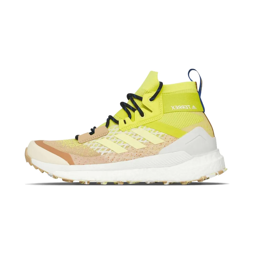 adidas TERREX Free Hiker Primeblue Wanderschuh Beige Tone / Pulse Yellow / Acid Yellow (FZ3627)