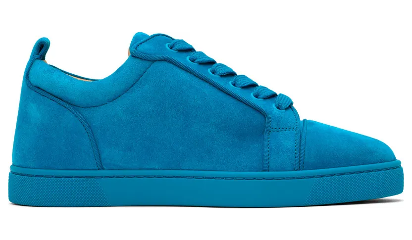 Christian Louboutin Taupe Suede Louis Junior Orlato Sneakers (3190824)