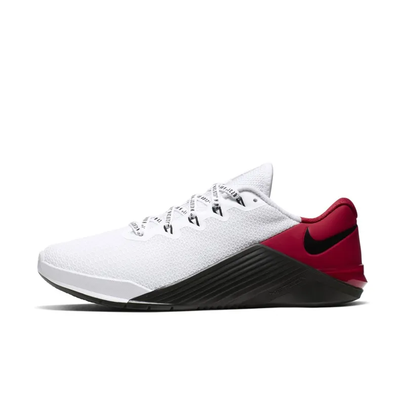 Nike Metcon 5 White University Red White/Black/University Red (CW0526-106)