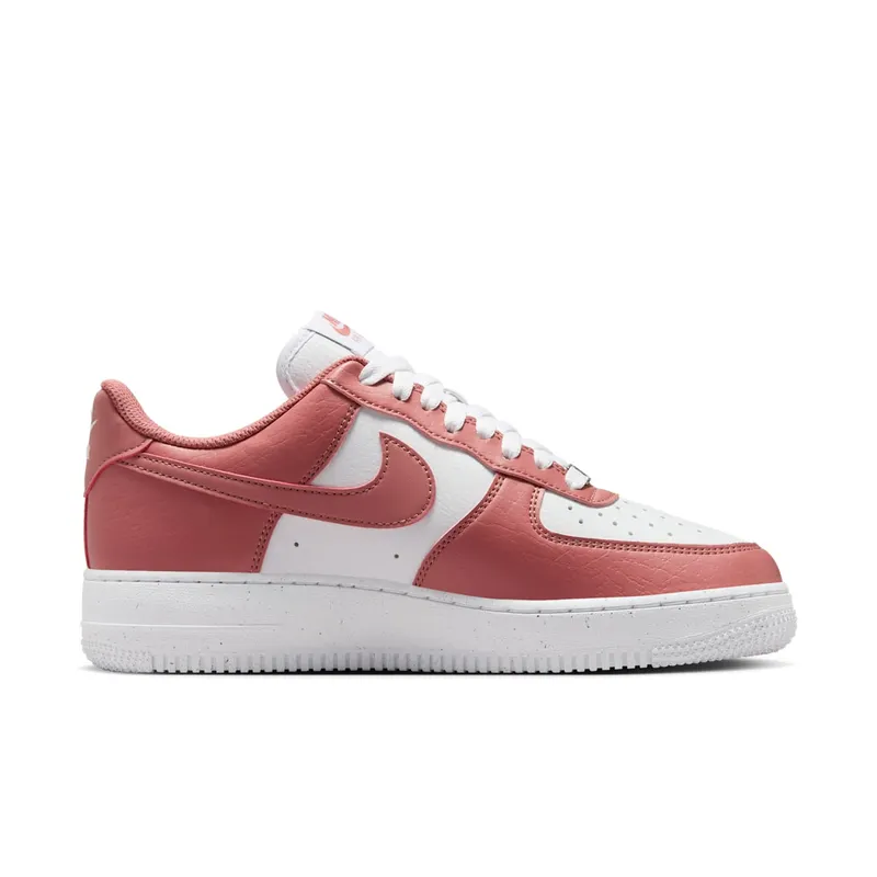 Nike Air Force 1 Low ’07 Next Nature White Metallic Silver Canyon Pink (DV3808-115)