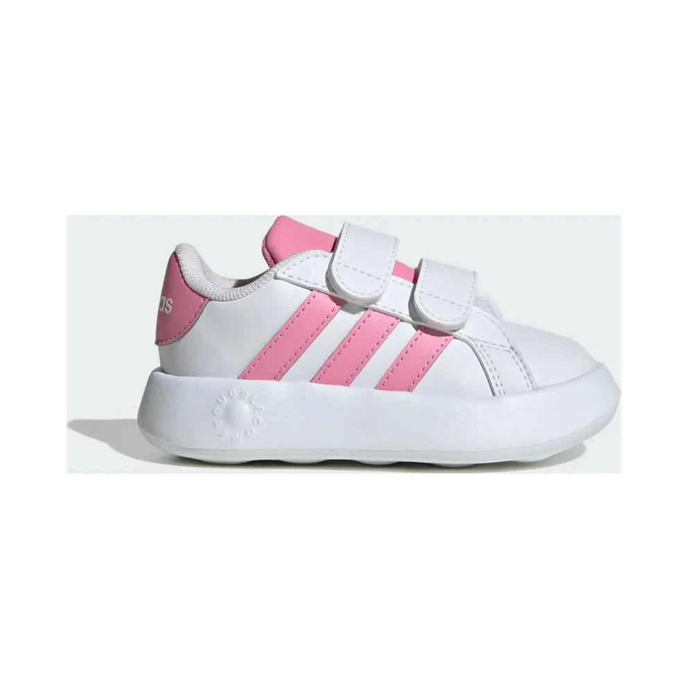 Adidas Grand Court 2.0 Kids Cloud White / Bliss Pink / Core Black (JS4342)