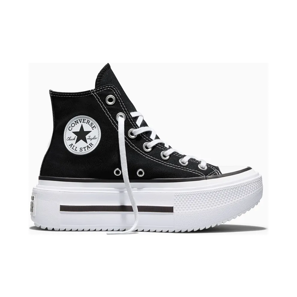 Converse Chuck Taylor All Star Lift Double Stack Black/White/Black (A12975C)
