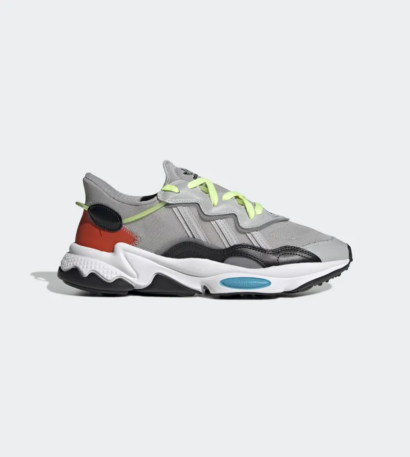 adidas OZWEEGO Grey Two / Core Black / Hazy Blue (FX6058)