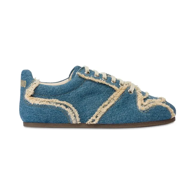 Moschino Ausgefranste “Blue” (MA15301G1OMX0)