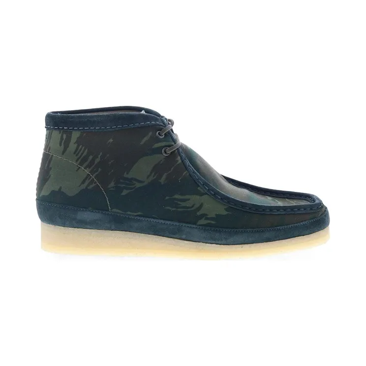 Clarks Originals Wallabee Boot Green Camouflage (26177769)