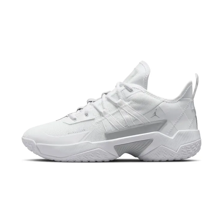 Nike Jordan One Take II “White / Metallic Silver / Wolf Grey” (CW2457-102)