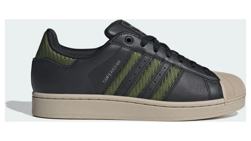 adidas Superstar II Black Tech Olive (JQ3182)