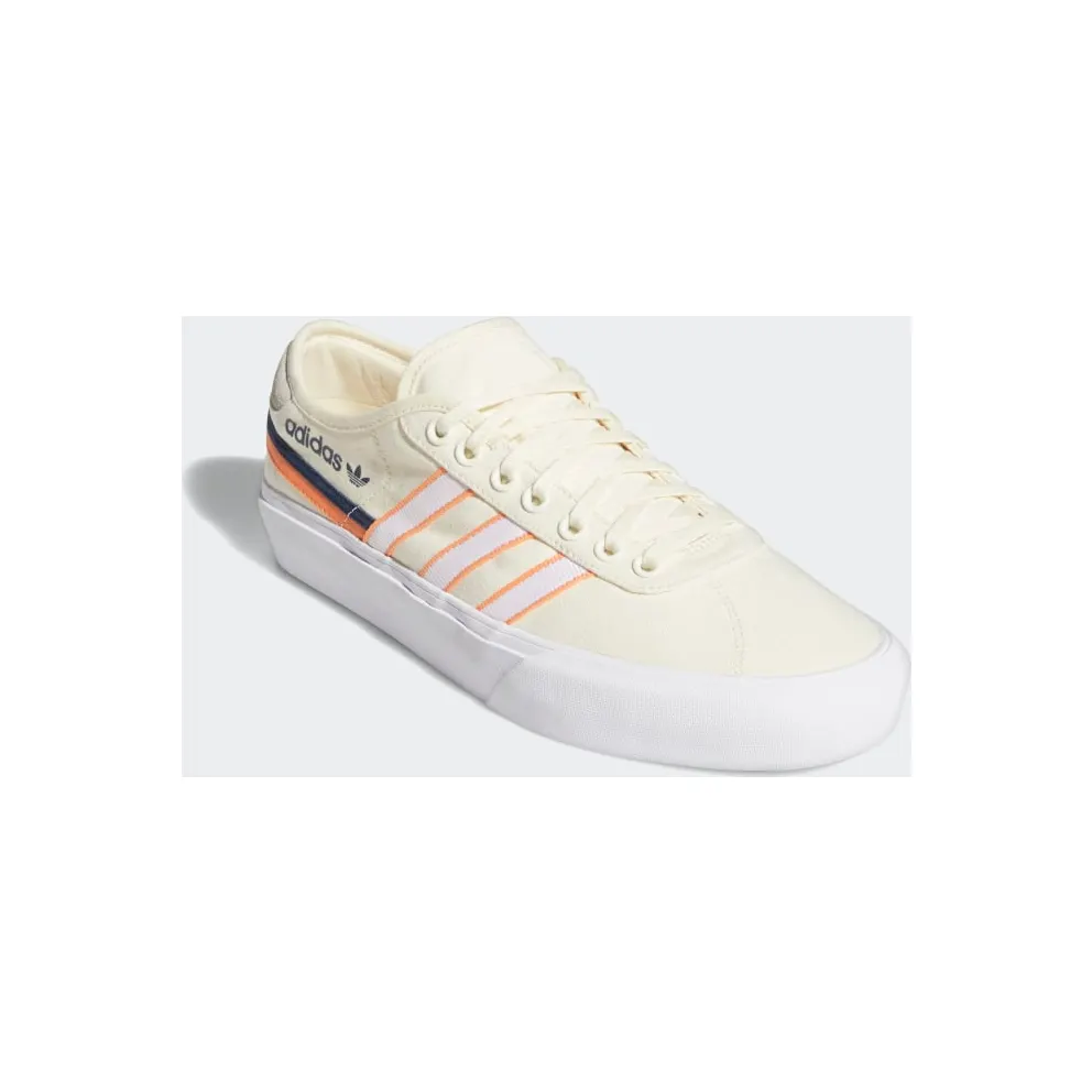 adidas Delpala Cream White / Crew Navy / Screaming Orange (FY7497)