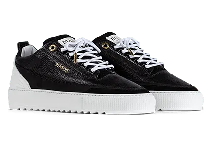 Mason Garments (NL) Firenze Leather / Nubuck / Suede – Black (SS21-3F)