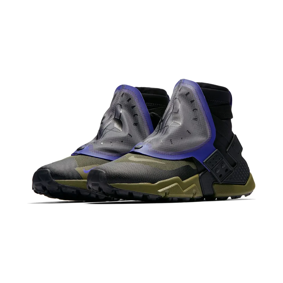 Nike Air Huarache Gripp Black Olive Canvas Black/Olive Canvas-Indigo Burst (AT0298-001)