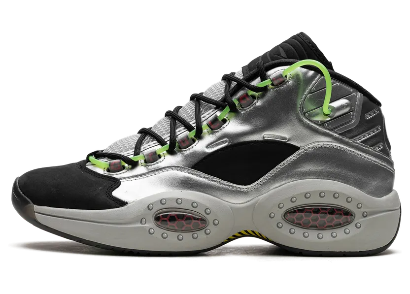 Reebok Question Mid Minions Gru’s Lab Silver Metallic/Black-Scarlet (Other Brands Reebok)