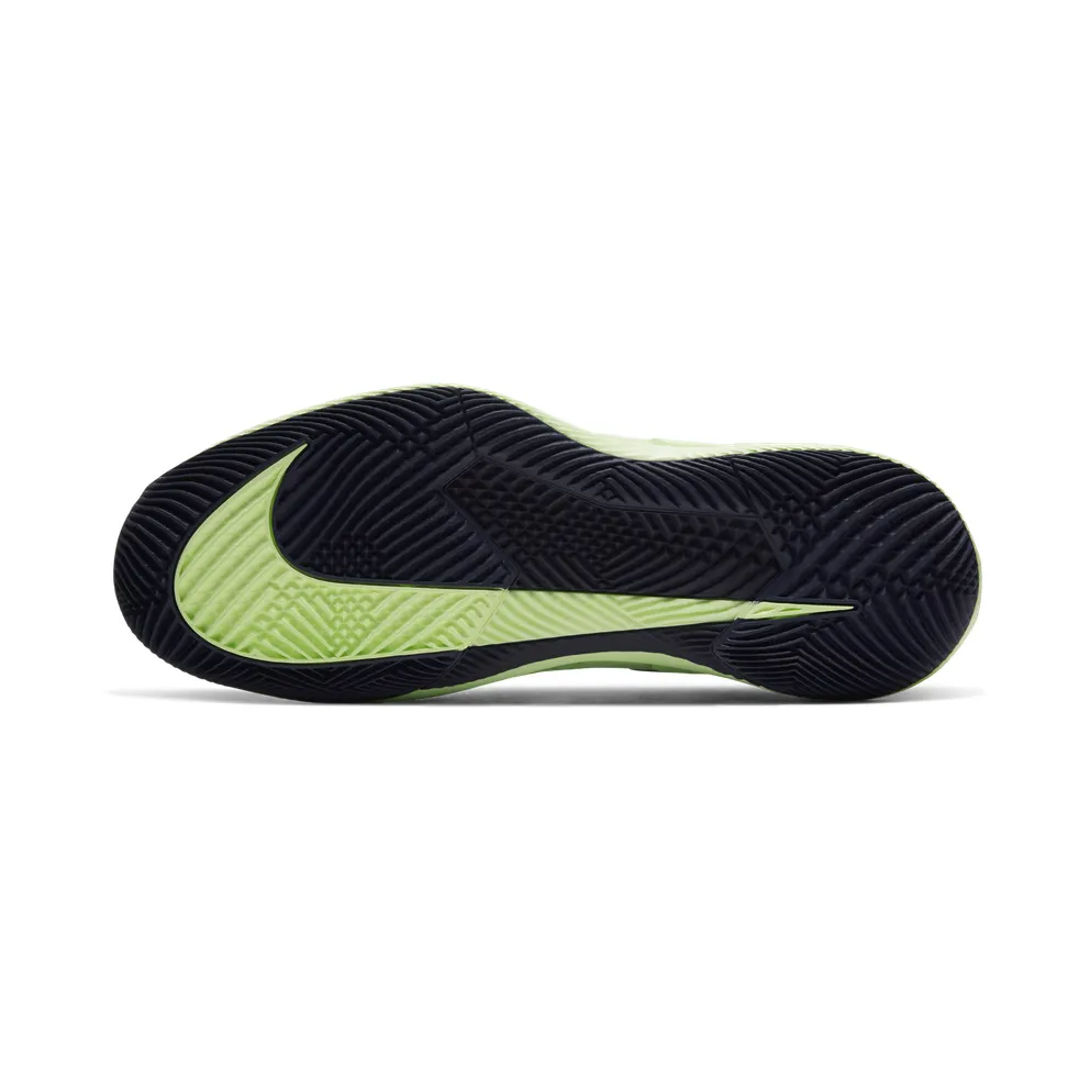 NikeCourt Air Zoom Vapor X Knit Hardcourt “Ghost Green / Barely Volt / Aphid Green / Blackened Blue” (AR0496-302)