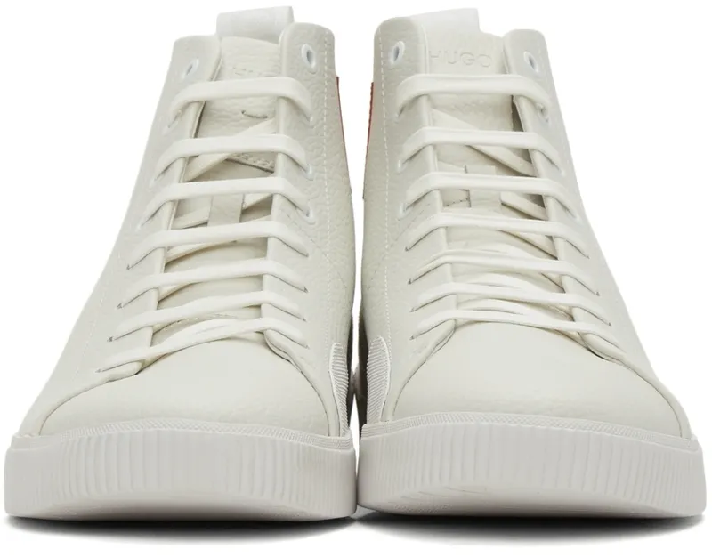 Hugo Black Leather Zero Hito Sneakers (50459320)