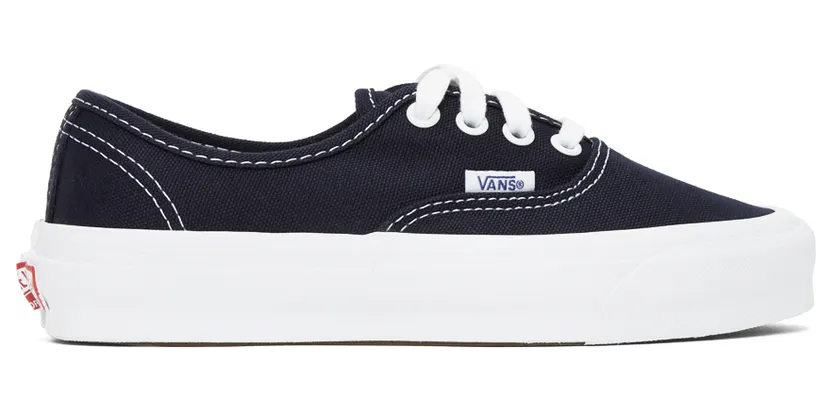 Vans Navy OG Authentic LX Sneakers (VN0A4BV91X7)